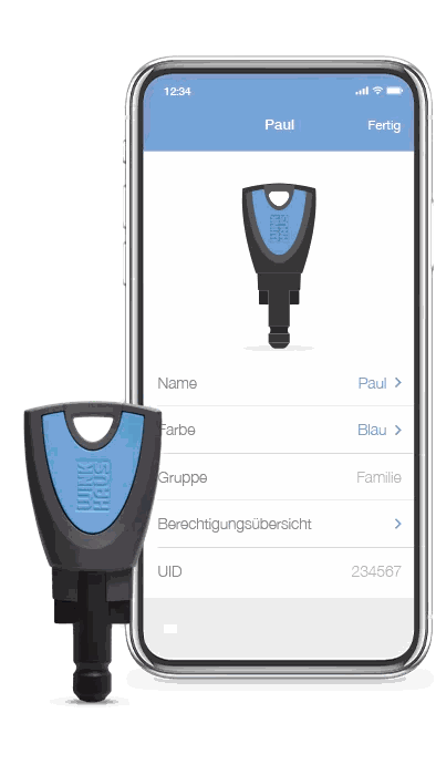 blueCompact mit App, Herstellerbild Winkhaus